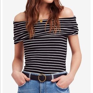 Free people off the shoulder top